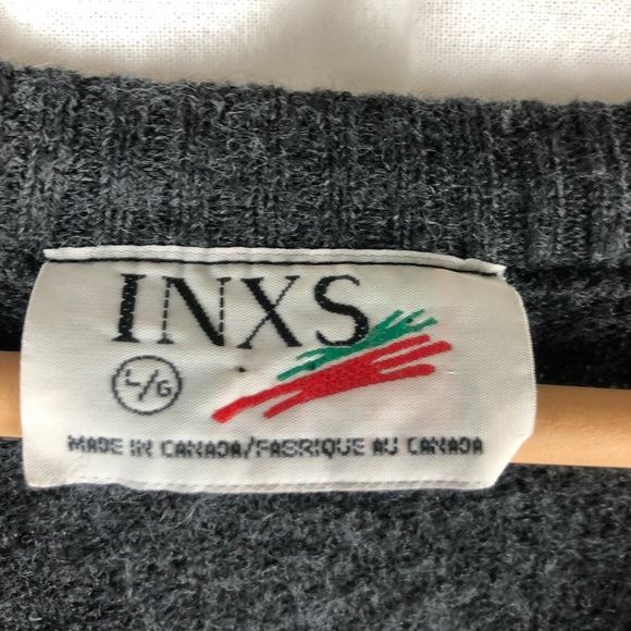 VINTAGE vneck grandpa wool sweater - Picture 2 of 8